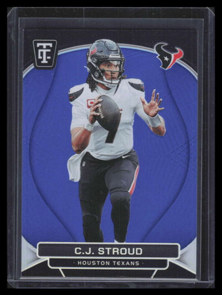 2024 Totally Certified Mirror Platinum Blue 33 CJ Stroud 118/149