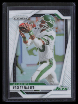 2024 Panini Prizm Prizms White Refractor 230 Wesley Walker 4/35