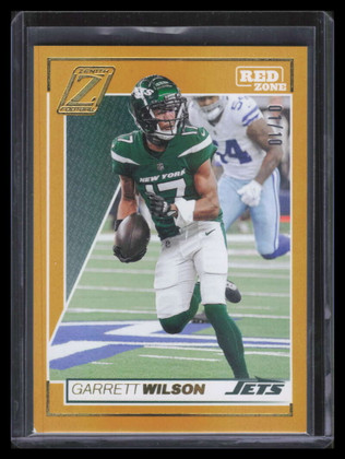 2024 Zenith Red Zone Gold 77 Garrett Wilson 1/10