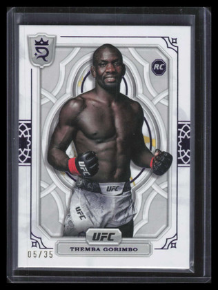 2024 Topps Royalty UFC Purple 17 Themba Gorimbo Rookie 5/35