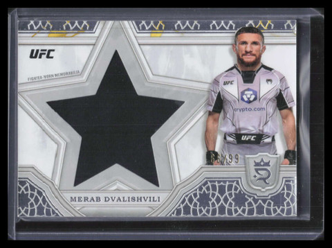 2024 Topps Royalty UFC Star Relics srr45 Merab Dvalishvili Memorabilia 66/99