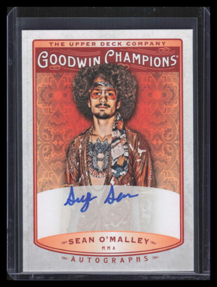 2019 Upper Deck Goodwin Champions Autographs ASO Sean O'Malley Auto