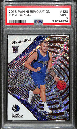2018-19 Panini Revolution 128 Luka Doncic Rookie PSA 9 MINT