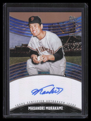 2024 Topps Japan Autographs Gold JEAMM Masanori Murakami Auto 2/25