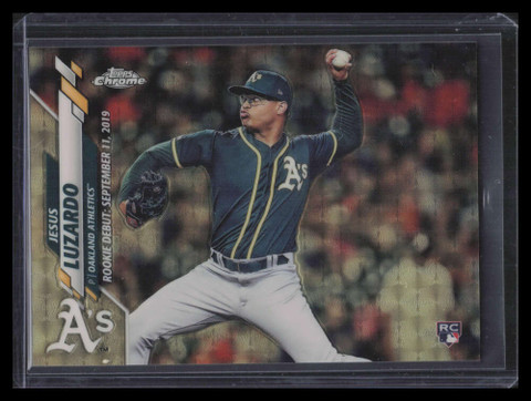 2020 Topps Chrome Update Superfractor u56 Jesus Luzardo RD Rookie Debut 1/1
