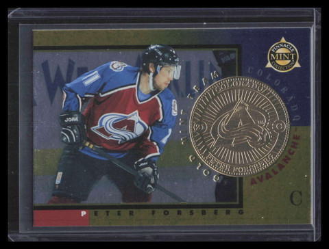 1997-98 Pinnacle Mint Gold Team 3 Peter Forsberg