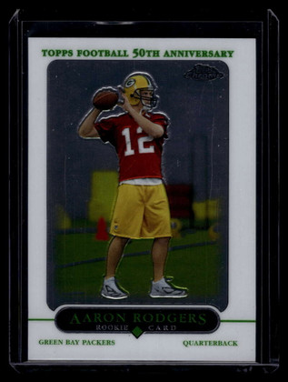 2005 Topps Chrome 190 Aaron Rodgers Rookie ID: 121670