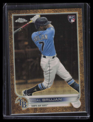 2022 Topps Gilded Collection Chrome Superfractor 138 Videl Brujan Rookie 1/1