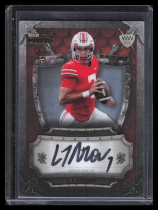 2023 Wild Card Matte Weekend Warriors Autographs CJ Stroud Rookie Auto 2/2