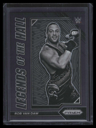 2023 Panini Prizm WWE Legends of the Hall Prizms Black 13 Rob Van Dam 1/1