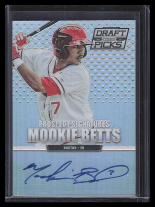 2013 Panini Prizm Perennial Draft Prospect Signatures 97 Mookie Betts RC Auto