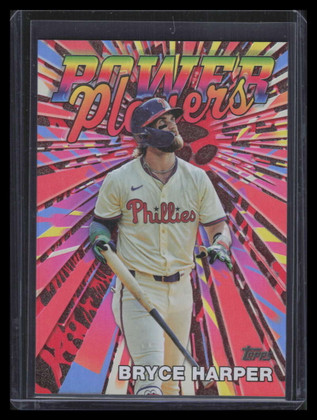 2025 Topps Celebration Power Players Red pp13 Bryce Harper 1/5