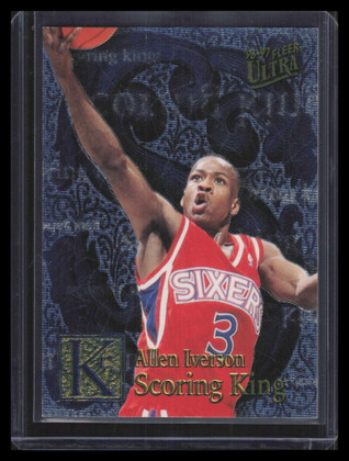 1996-97 Ultra Scoring Kings Plus 20 Allen Iverson Rookie