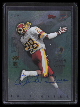1997 Stadium Club Co-Signers co91 Tim McDonald Darrell Green Dual Auto