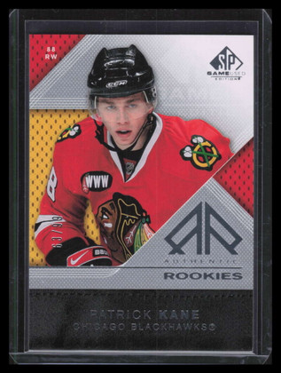 2007-08 SP Game Used 199 Patrick Kane Rookie 63/99 Authentic Rookies