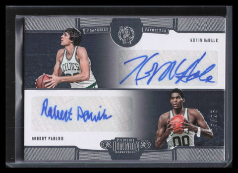 2018-19 Panini Dominion Franchise Favorites Kevin McHale Parish Dual Auto 13/25