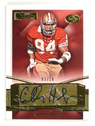 2015 Donruss Signature Charles Haley Gold Autograph Auto #D03/10 #86