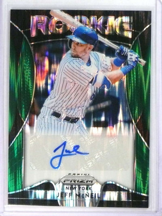 2019 Panini Prizm Forrest Green Jeff Mcneil autograph auto rc rookie #D1/5