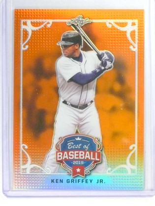 2019 Leaf Best Of Baseball Ken Griffey Jr. Orange Parallel #D5/7 #BB07