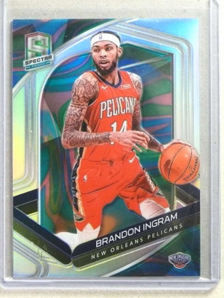 2019-20 Spectra Prizm Marble Brandon Ingram #D1/5 #26