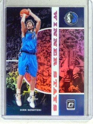 2019-20 Donruss Optic Winner Stays Pink Dirk Nowitzki #D20/25 #2