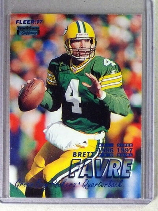 1997 Fleer Traditions Tiffany Parallel Brett Favre #400