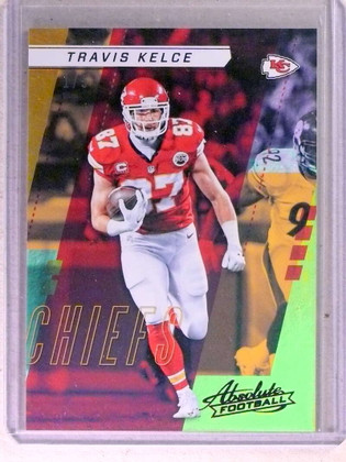 2017 Absolute Spectrum Purple Travis Kelce #D1/5 #24