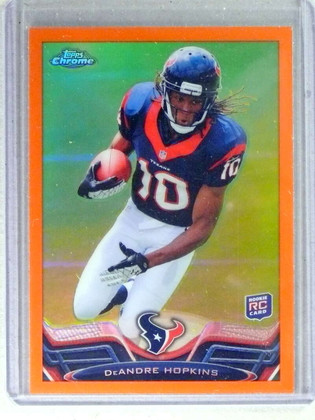 2013 Topps Chrome Orange Refractor DeAndre Hopkins Rookie RC #154