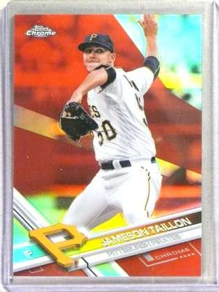 2017 Topps Chrome Red Refractor Jameson Taillon #D5/5 #95