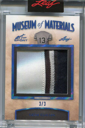 2021 Leaf Art of Sport Museum of Materials mm14 Ozzie Guillen Jumbo Patch 3/3