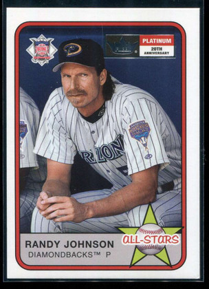 2001 Fleer Platinum Parallel 296 Randy Johnson AS 8/21 All-Stars