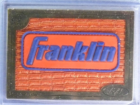 2019 Futera Unique Prospects Ronny Mauricio 24Ct Gold Plated Batting Glove #1/1