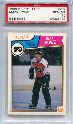 1983-84 O-Pee-Chee 267 Mark Howe PSA 10 GEM MT POP 22