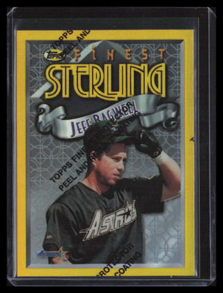 1996 Finest Refractor 42 Jeff Bagwell Gold Rare (b)