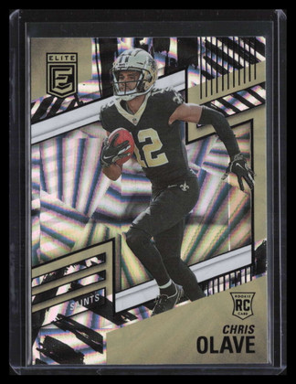 2022 Elite Razzle Dazzle 122 Chris Olave Rookie