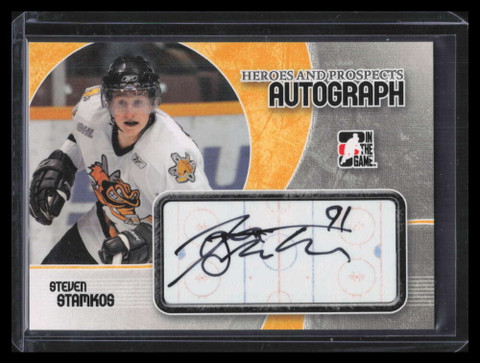 2007-08 ITG Heroes &amp; Prospects Autographs ASS Steven Stamkos Rookie Auto