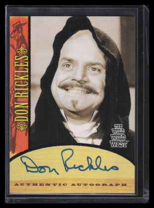 2000 Best of The Wild West Season One Autographs a14 Don Rickles Auto Asmodeus