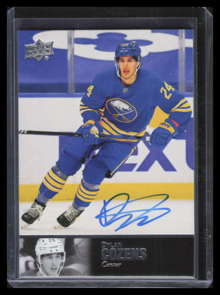 2020-21 Ultimate Collection 97 Legends Signatures al183 Dylan Cozens Rookie Auto