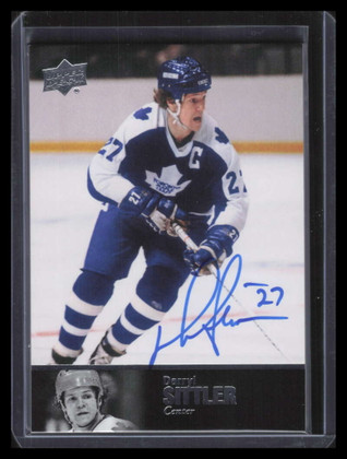 2017-18 Ultimate Collection Ultimate Legends Autographs al97 Darryl Sittler Auto