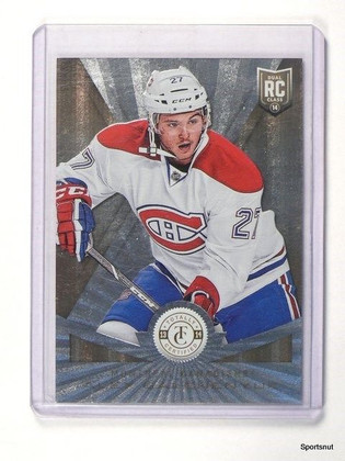 13-14 Totally Certified Mirror Gold Alex Galchenyuk rc rookie #D17/25 #217