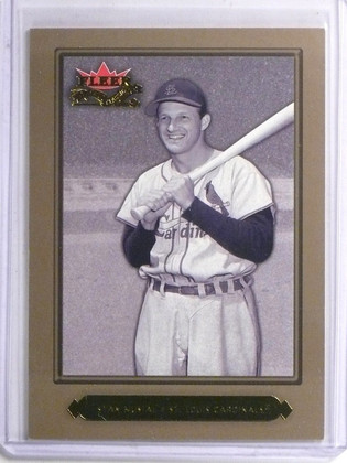 2002 Fleer Fall Classics Championship Gold Stan Musial #D50/50 #12