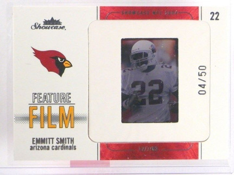 2004 Fleer Showcase Feature Film Emmitt Smith #D04/50 #5of10FF