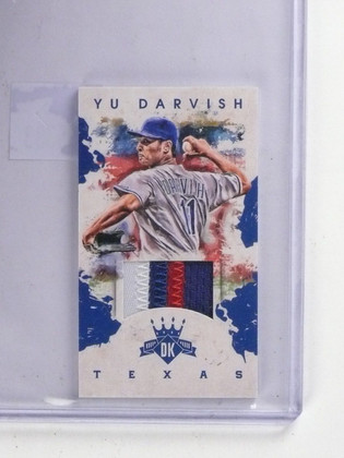 2016 Diamond Kings Minis Yu Darvish Patch #D08/10 #106