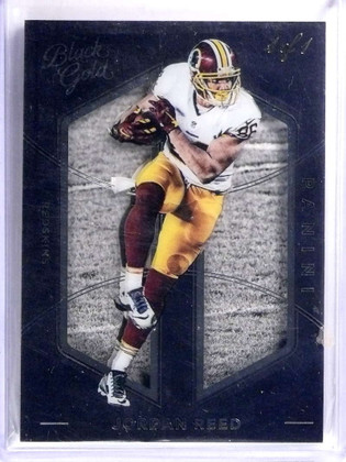 2016 Panini Black Gold Printing Plate Black Jordan Reed #D1/1