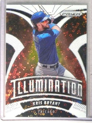 2020 Panini Prizm Kris Bryant Illumination Prizms White Donut Circles #D/5