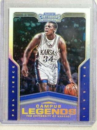 2020 Panini Contenders Draft Picks Campus Legends Finals Paul Pierce #07/10