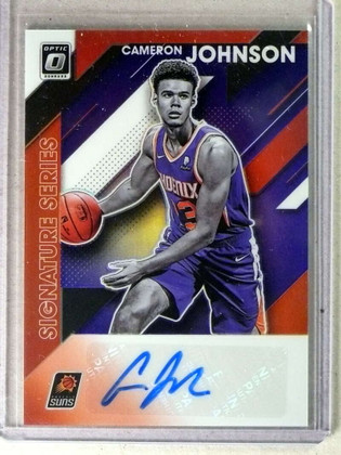 2019-20 Donruss Optic Signature Series Cameron Johnson Autograph auto