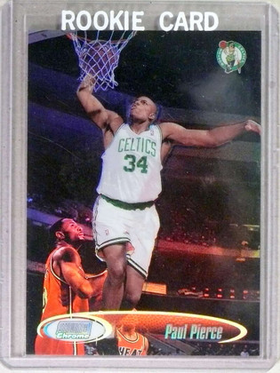 1998-99 Topps Stadium Club Refractor Paul Pierce rc rookie #SCC34