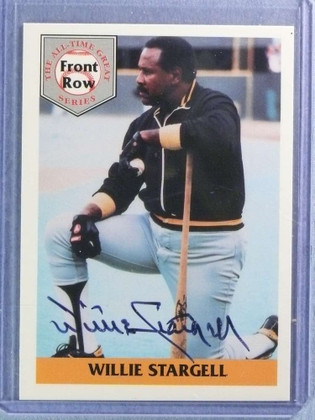 1992 Front Row The All-Time Great Series Willie Stargell Autograph Auto #1