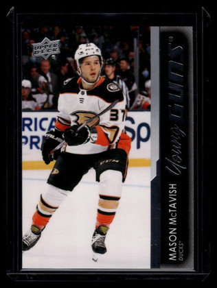 2021-22 Upper Deck 451 Mason McTavish Rookie YG Young Guns